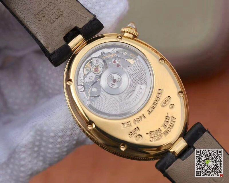 Breguet Reine de Naples 8918BA 58 864.D00D Ladies 18K Yellow Gold ZF Factory 1:1 Best Edition Replica Watch Swiss ETA6T51